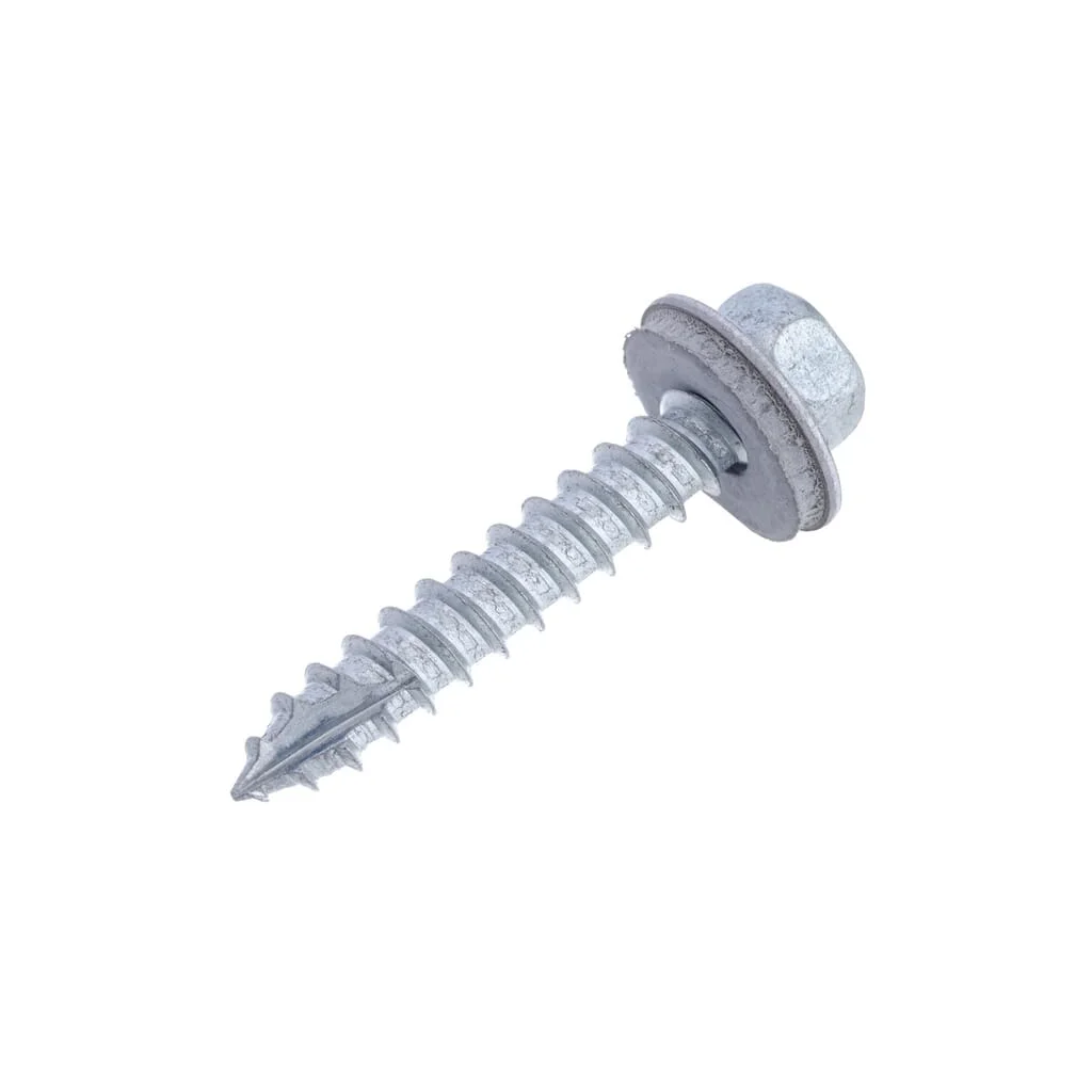 Șurub pentru tablă autofiletant cap hexagonal DIN7976 6,5x38mm oțel zincat