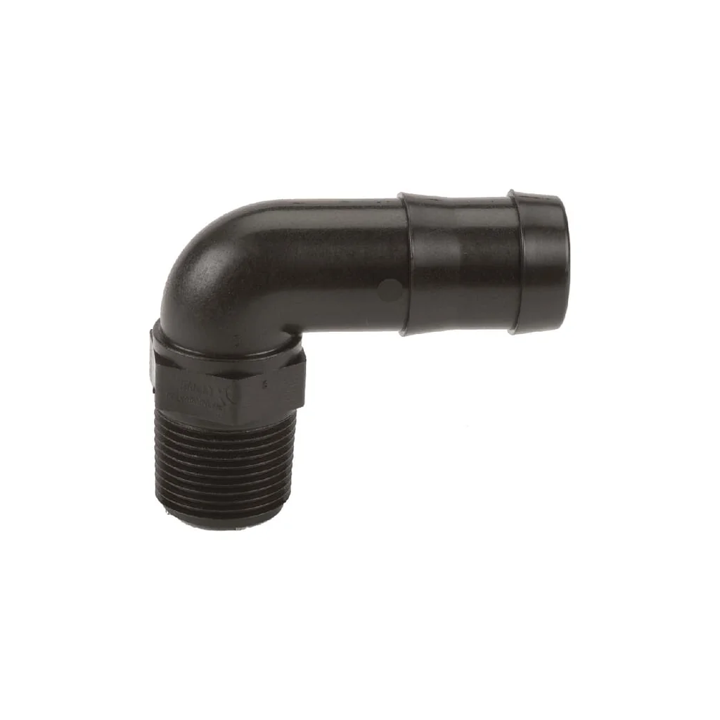 Racord furtun 3/4" NPT tată x 1" 90° 4" NPT tată x 1" 90°