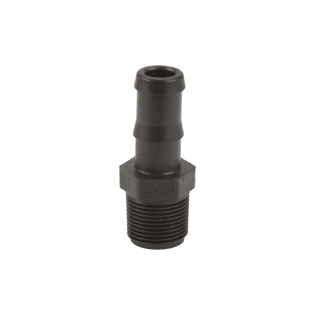 Mufă cu ștuț de furtun 3/4" filet exterior NPT x 3/4”