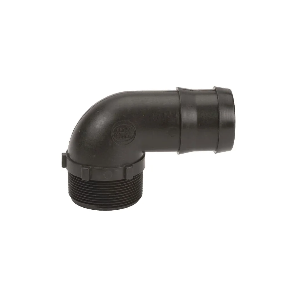Racord furtun 2" NPT tată x 2" 90°