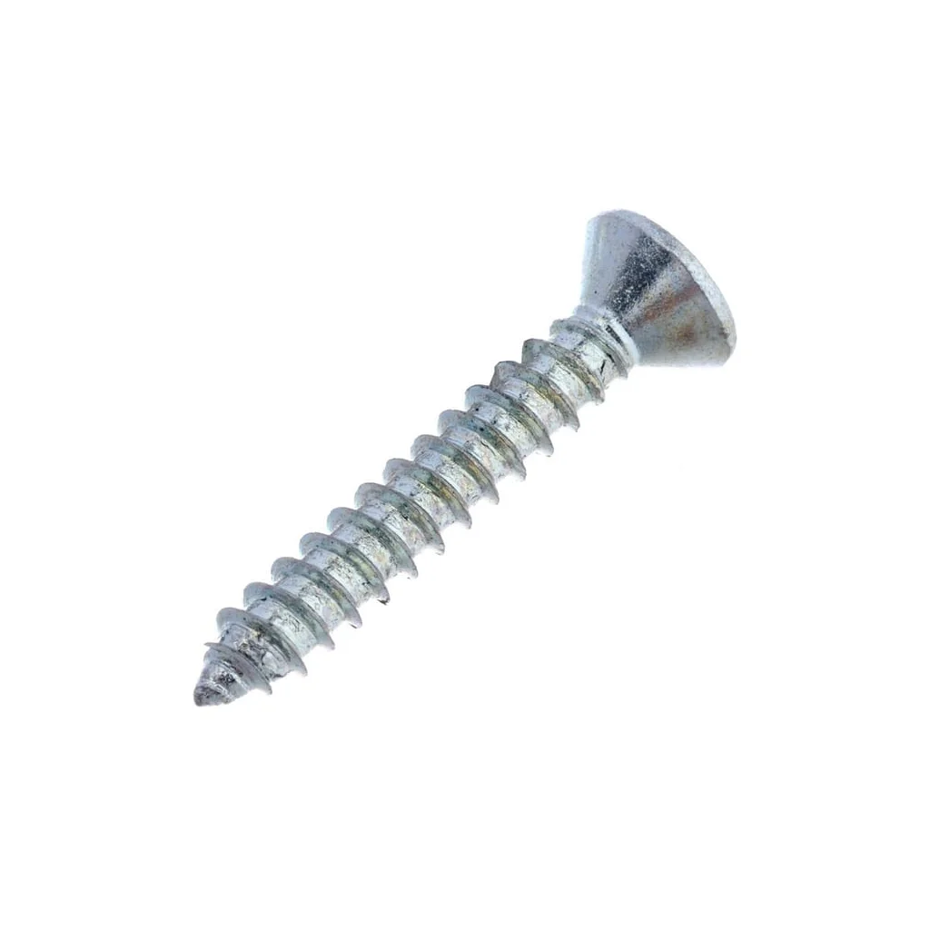 Șurub pentru tablă autofiletant cap înecat în cruce PZ1 DIN7982C 2,9x19mm oțel zincat
