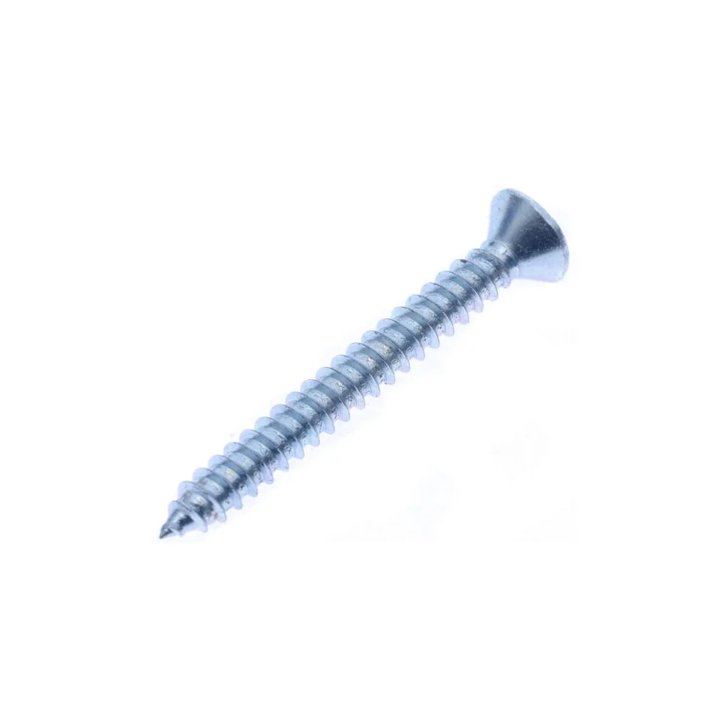 Șurub pentru tablă autofiletant cap înecat în cruce PZ2 DIN7982C 3,5x32mm oțel zincat