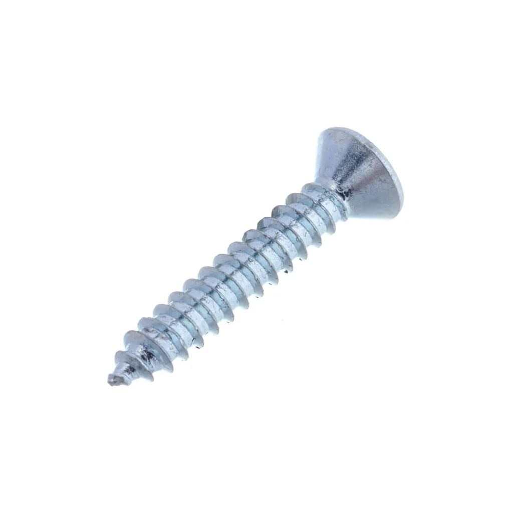 Șurub pentru tablă autofiletant cap înecat în cruce PZ2 DIN7982C 4,2x25mm oțel zincat