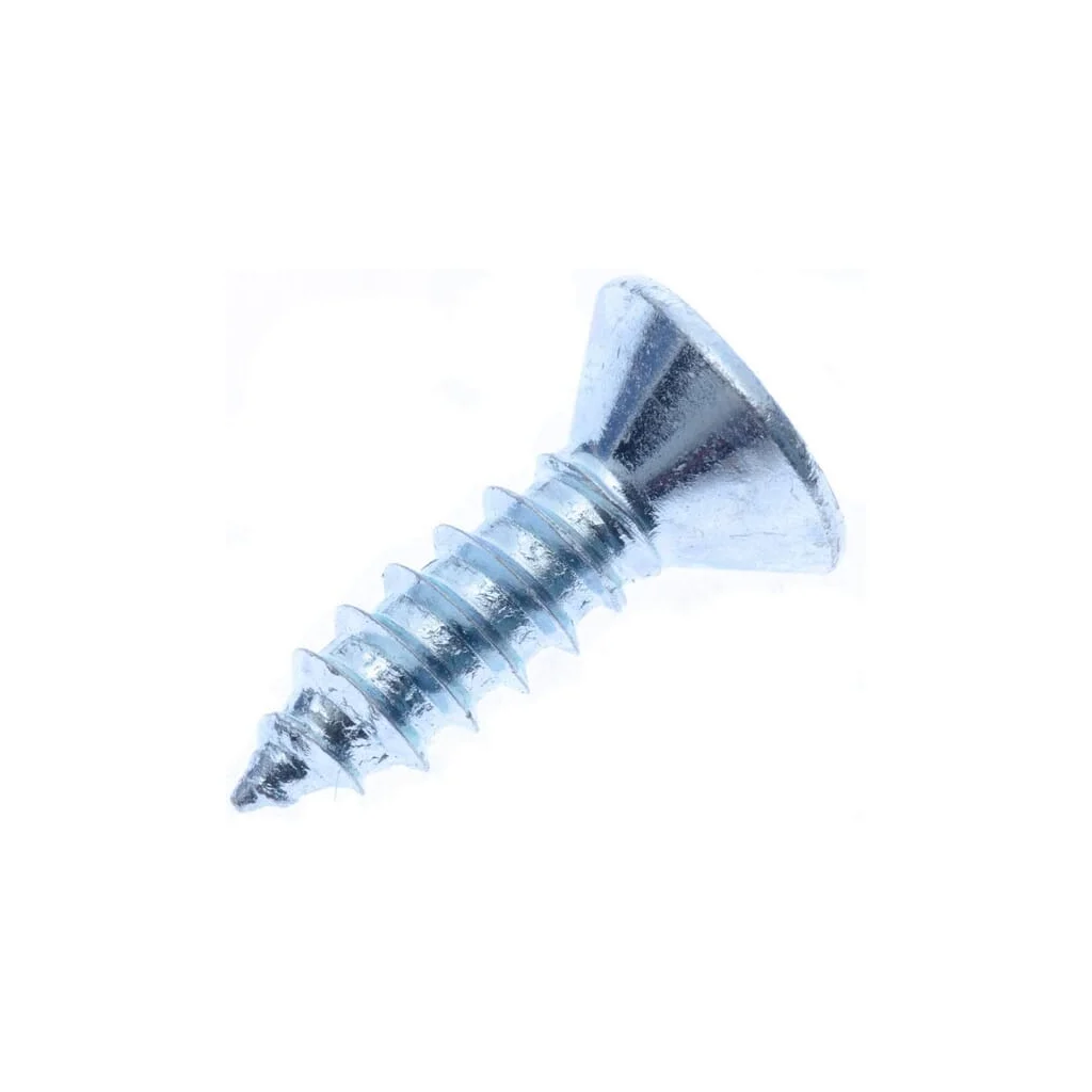 Șurub pentru tablă autofiletant cap înecat în cruce PZ2 DIN7982C 4,8x16mm oțel zincat