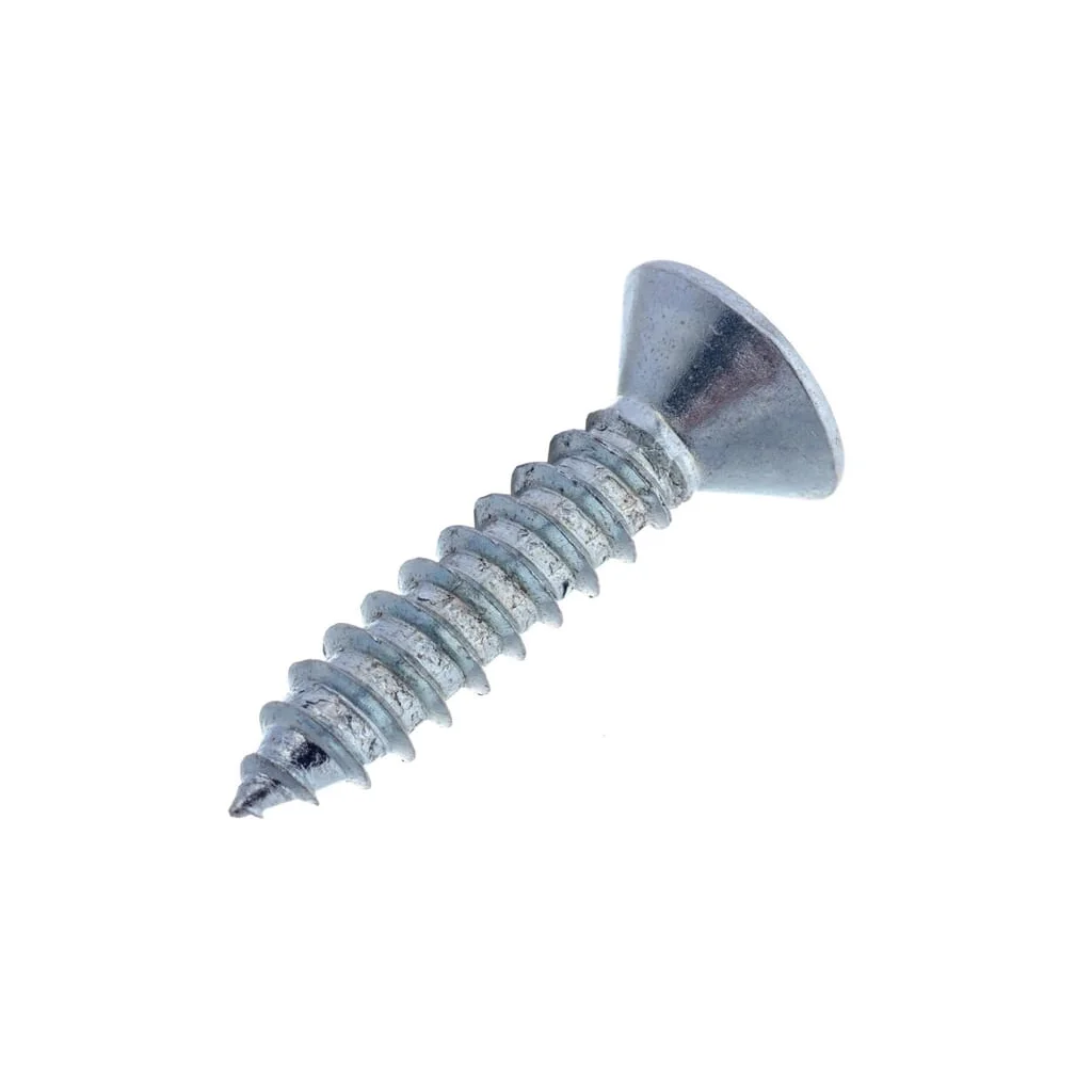 Șurub pentru tablă autofiletant cap înecat în cruce PZ2 DIN7982C 4,8x22mm oțel zincat