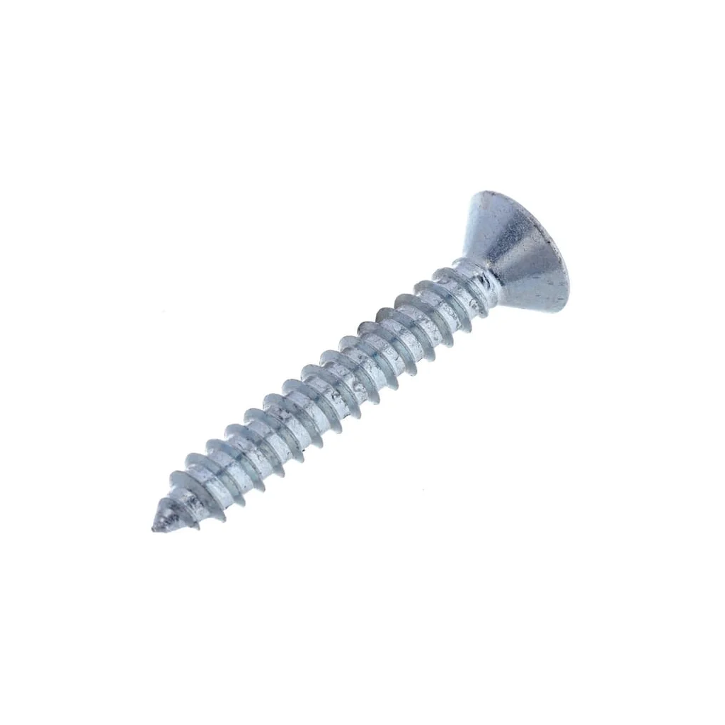 Șurub pentru tablă autofiletant cap înecat în cruce PZ2 DIN7982C 4,8x32mm oțel zincat