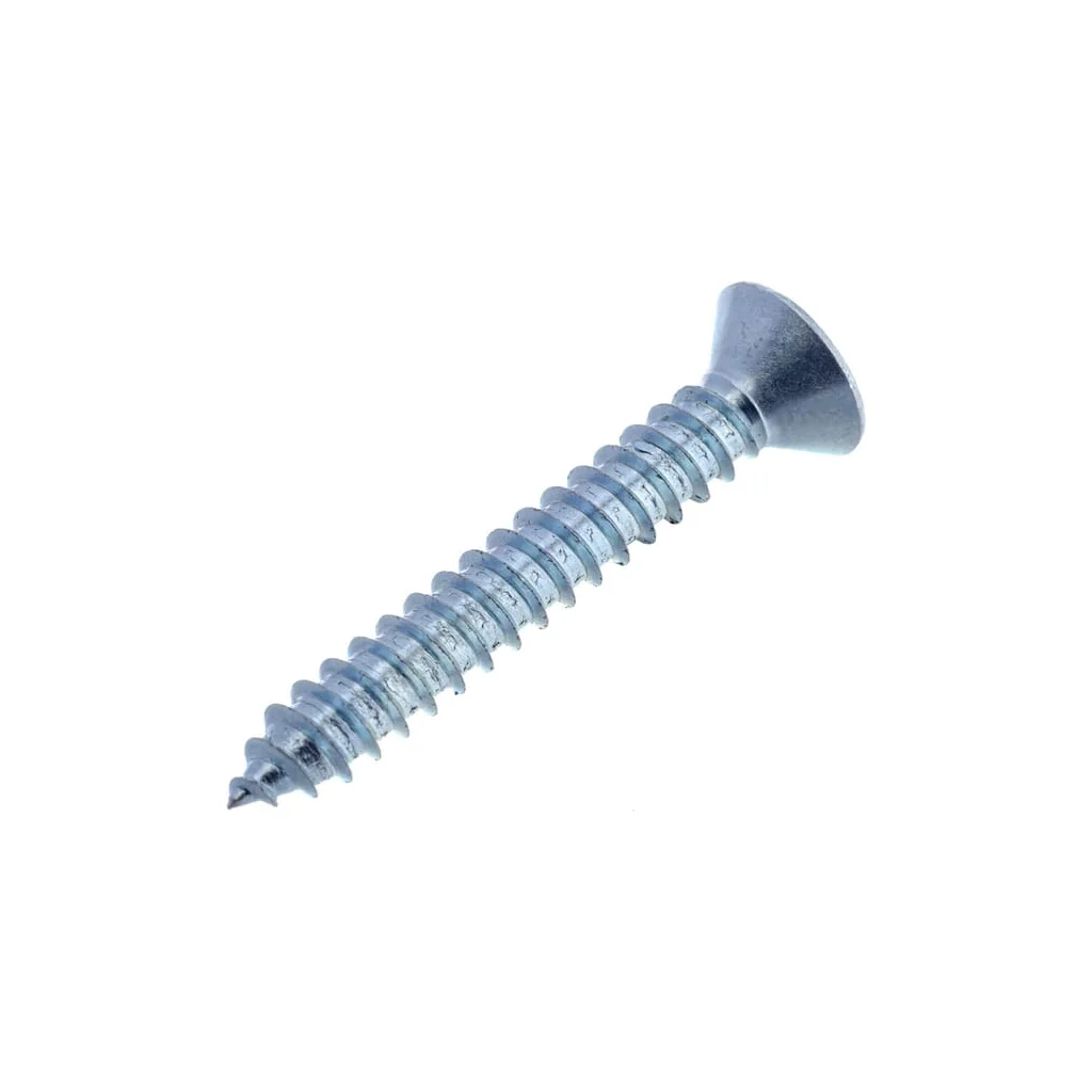 Șurub pentru tablă autofiletant cap înecat în cruce PZ3 DIN7982C 5,5x38mm oțel zincat