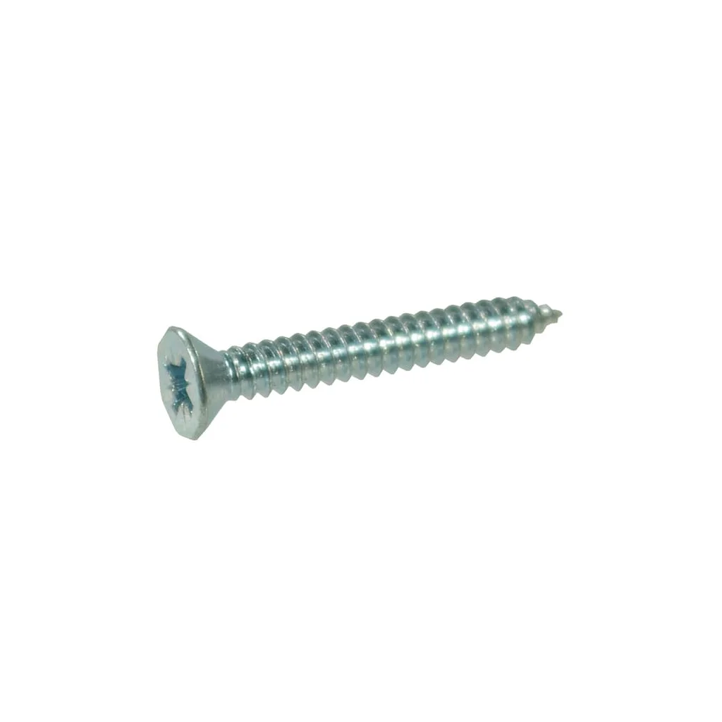 Șurub pentru tablă autofiletant cap înecat în cruce PZ3 DIN7982C 5,5x50mm oțel zincat