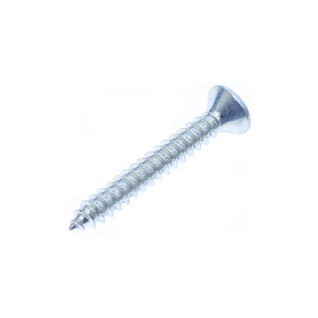 Șurub pentru tablă autofiletant cap semi-înecat în cruce PZ2 DIN7983C 3,5x25mm oțel zincat