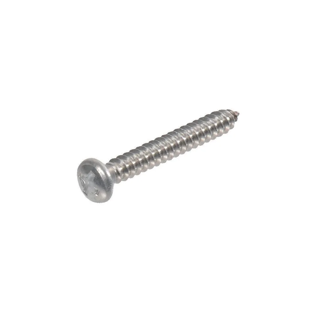 Șurub pentru tablă autofiletant cap semi-înecat în cruce PZ2 DIN7983C 3,9x38mm oțel inoxidabil A2
