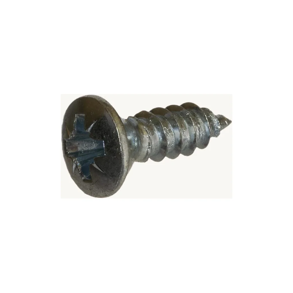 Șurub pentru tablă autofiletant cap semi-înecat în cruce PZ2 DIN7983C 4,2x13mm oțel zincat