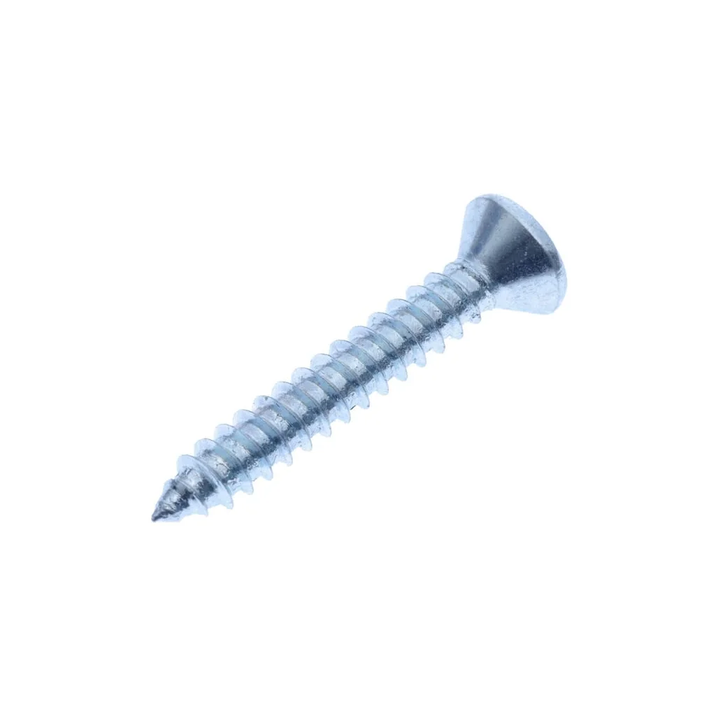 Șurub pentru tablă autofiletant cap semi-înecat în cruce PZ2 DIN7983C 4,8x32mm oțel zincat