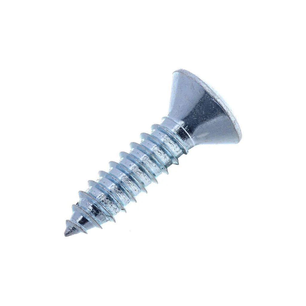 Șurub pentru tablă autofiletant cap semi-înecat în cruce PZ3 DIN7983C 6,3x25mm oțel zincat