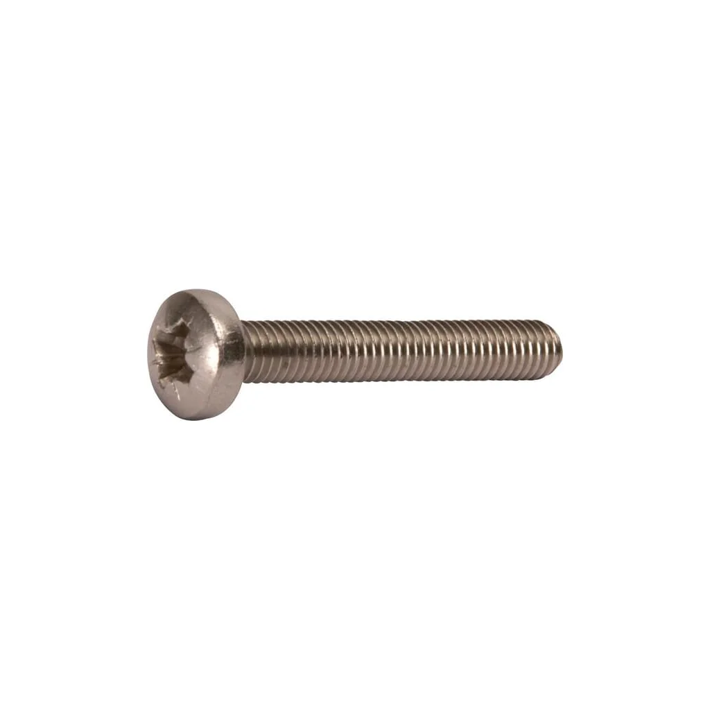 Șurub cap bombat cruce DIN7985 ISO7045 M3x6mm oțel inoxidabil A2