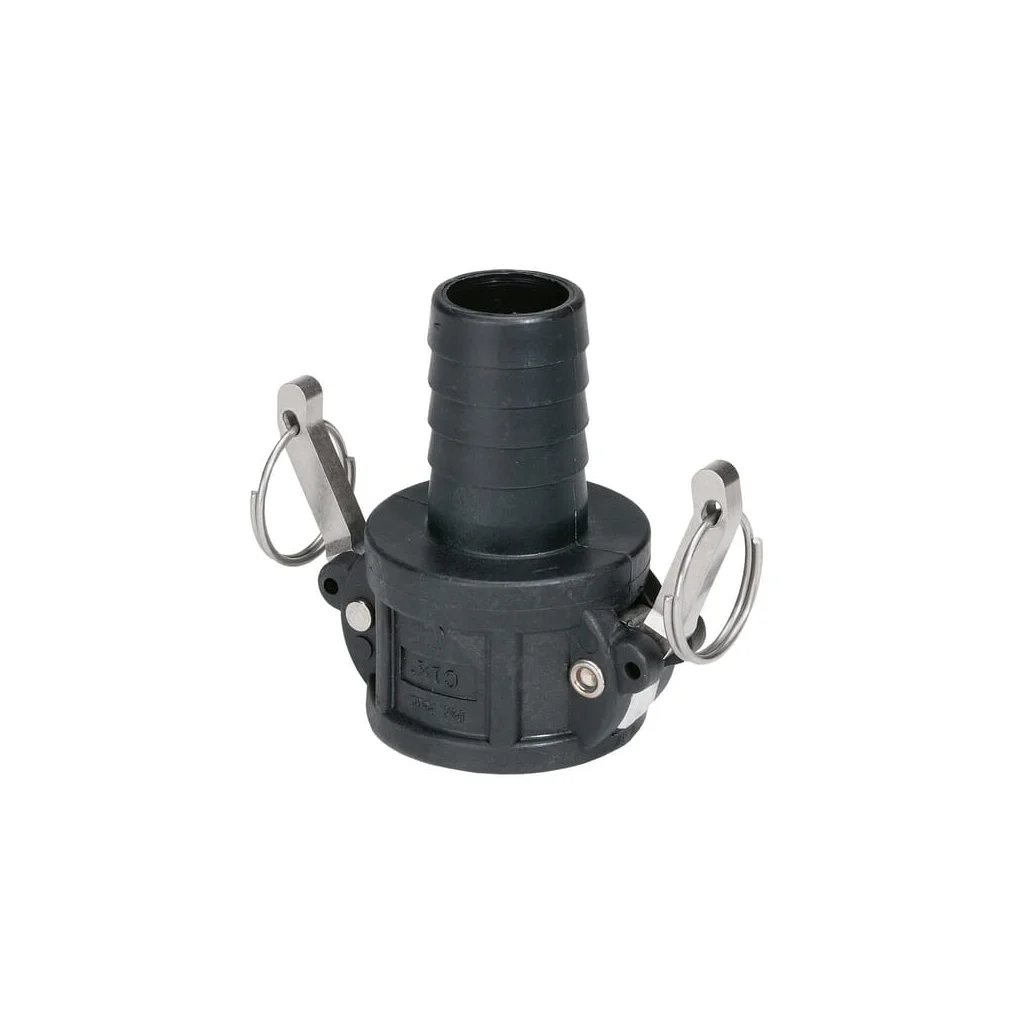 Cuplă Camlock tip C 2", conexiune furtun, polipropilenă
