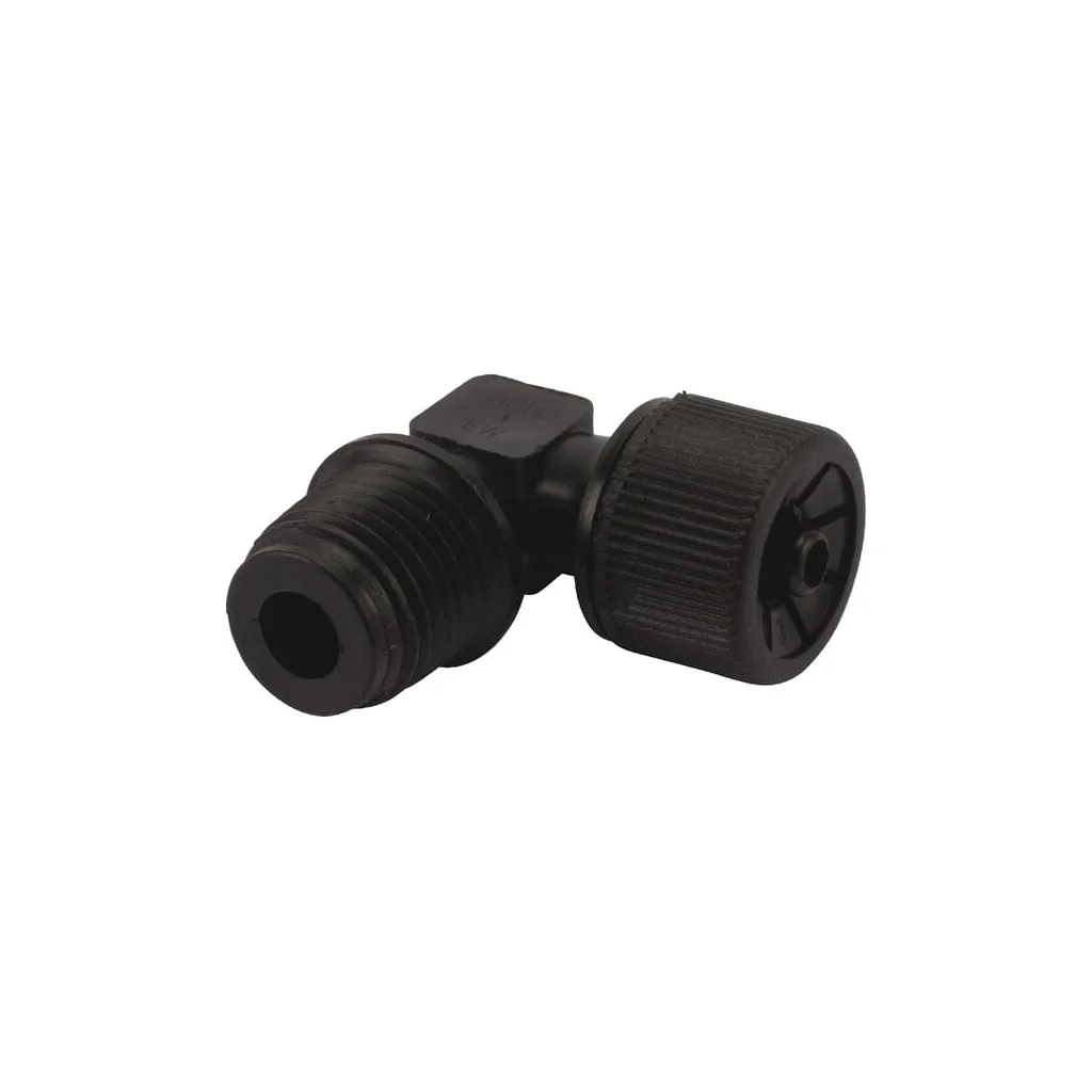 Niplu cot cu filet exterior