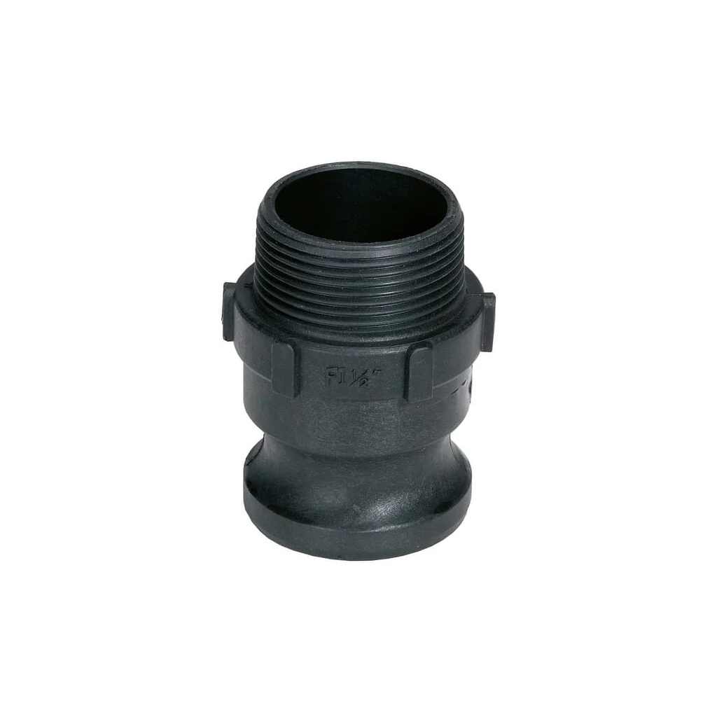 Cuplă Camlock tip F 3", filet tată, polipropilenă