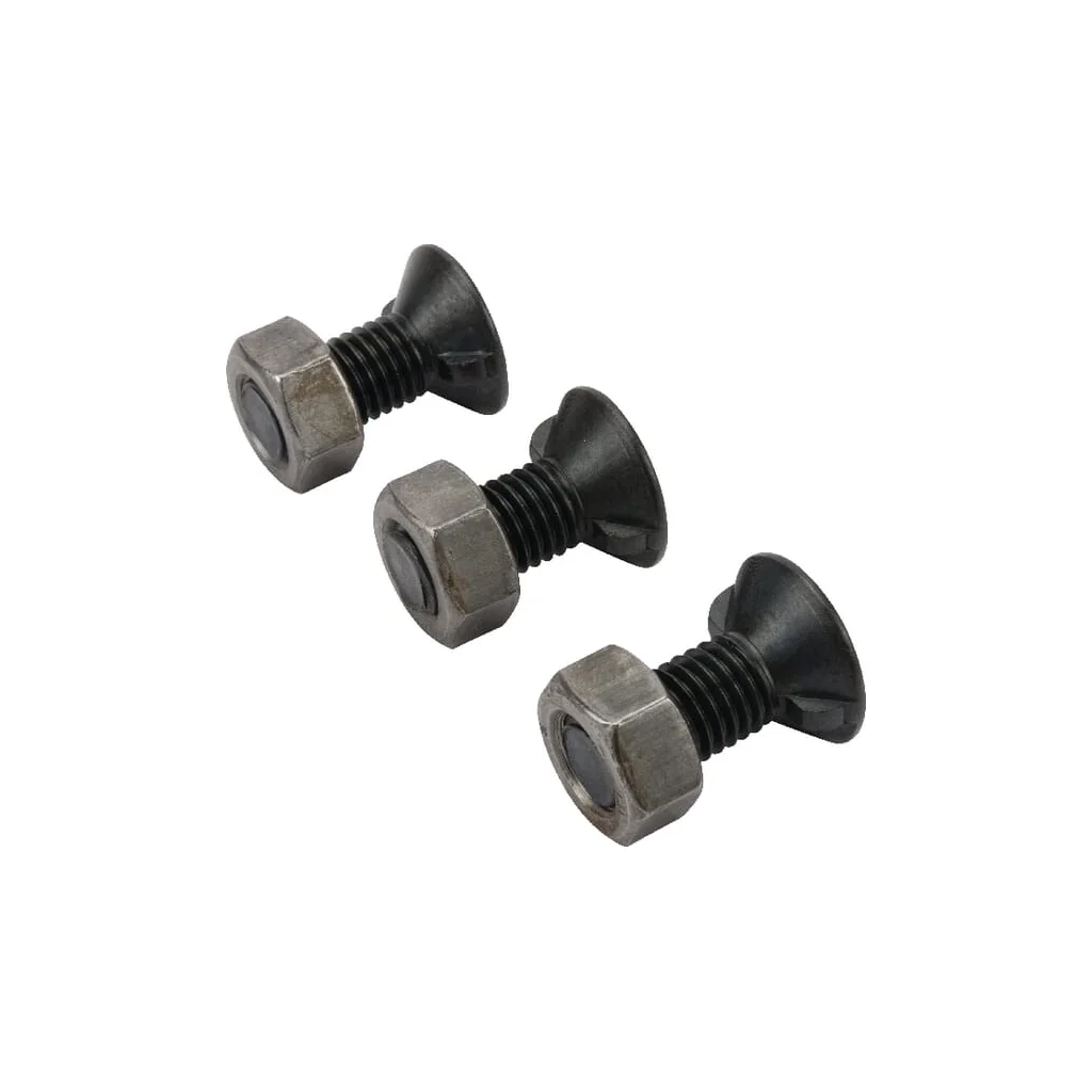 Set șuruburi plug cu umeri și piuliță M12x30mm 2N 3 buc.
