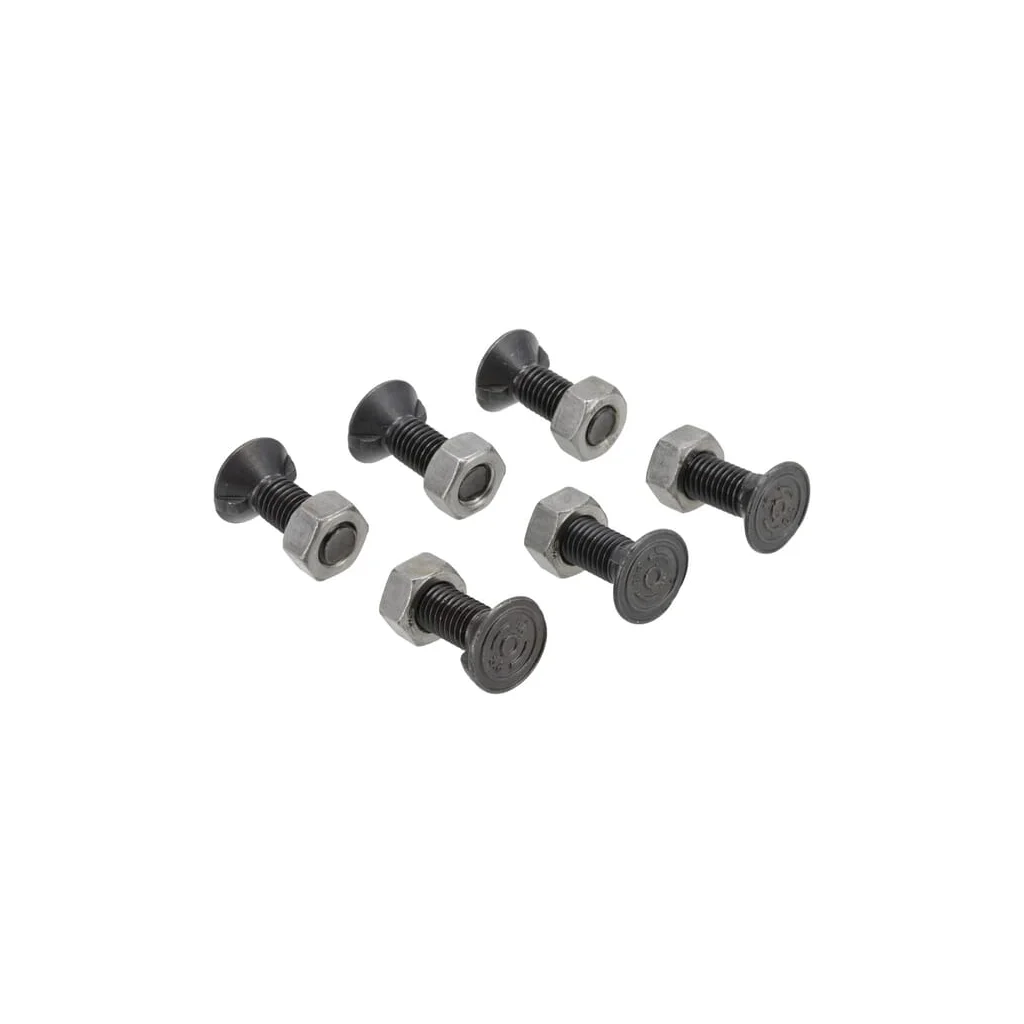 Set șuruburi plug cu umeri și piuliță M12x35mm 2N 6 buc.