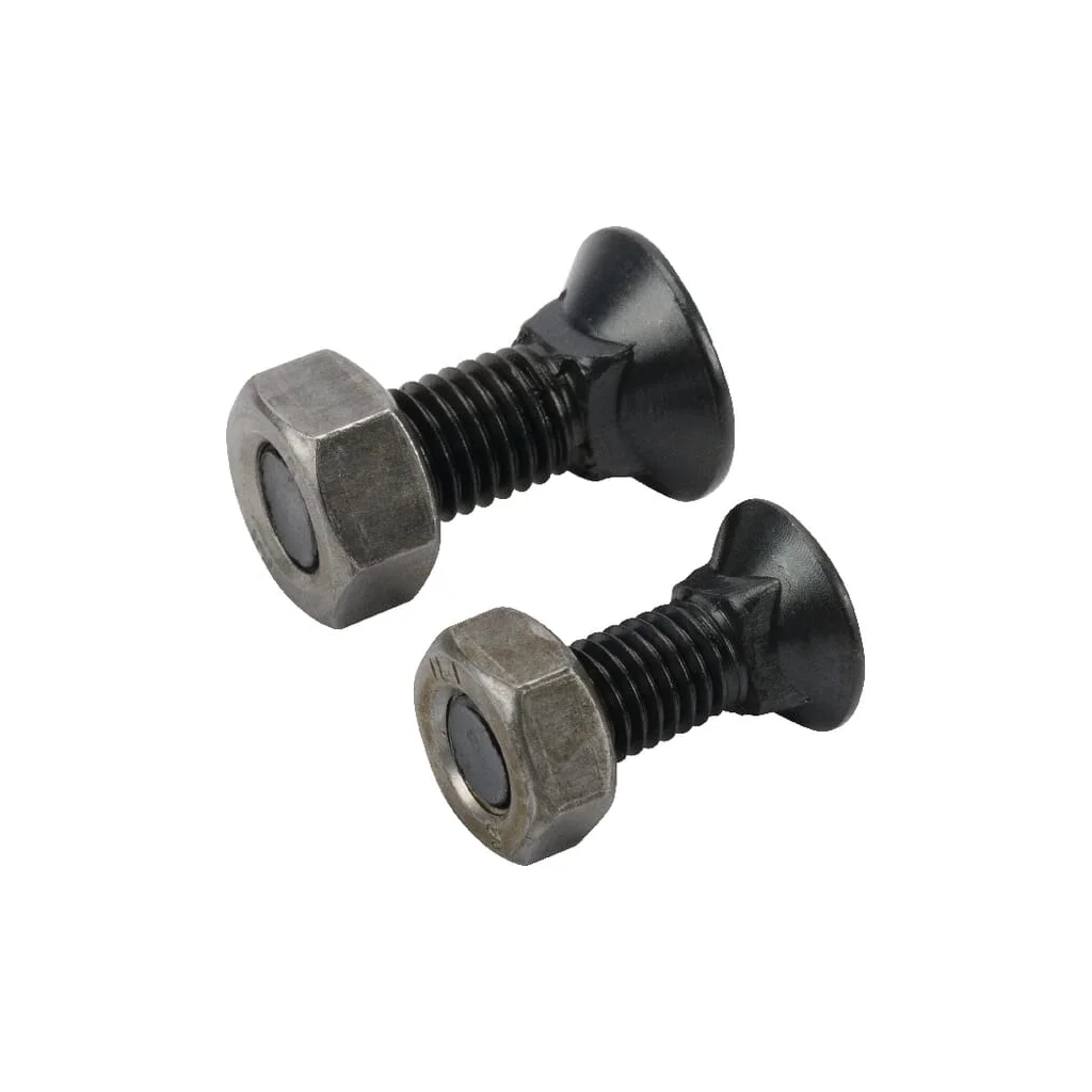 Set șuruburi plug cu gât pătrat și piuliță M10x30mm VK 1 buc. M12x35mm VK 1 buc.