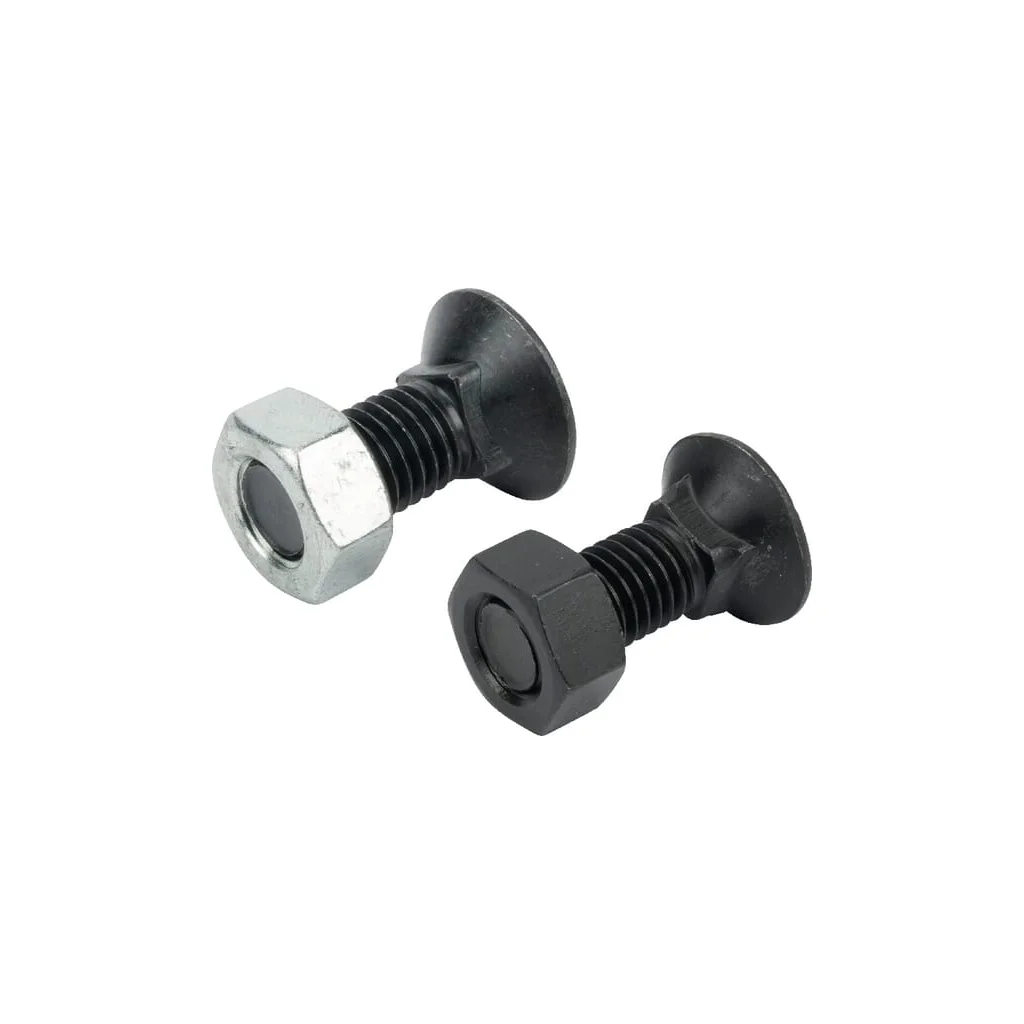 Set șuruburi plug cu gât pătrat și piuliță M12x35mm VK 1 buc. M14x35mm VK 1 buc.