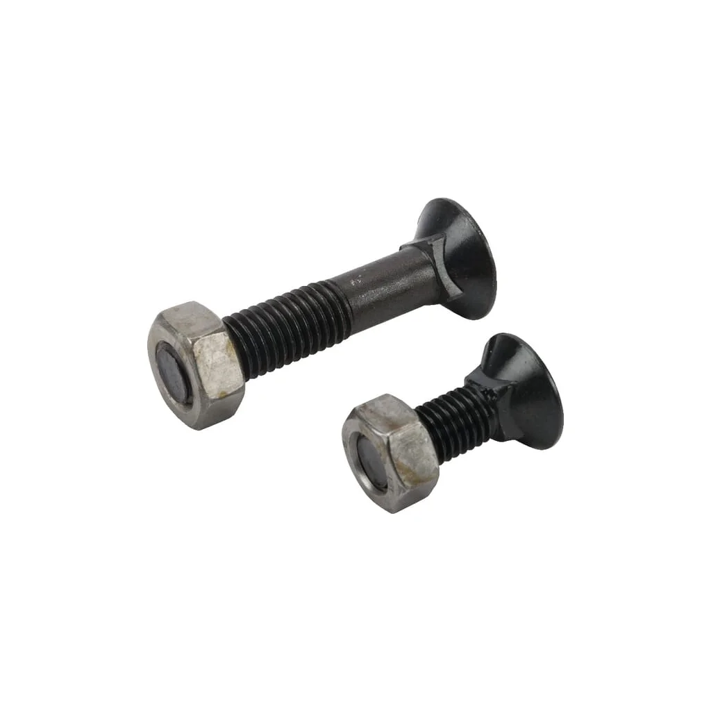 Set șuruburi plug cu gât pătrat și piuliță M12x35mm VK 1 buc. M14x70mm VK 1 buc.
