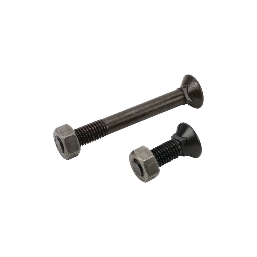 Set șuruburi plug cu gât pătrat și piuliță M12x40mm VK 1 buc. M12x100mm VK 1 buc.