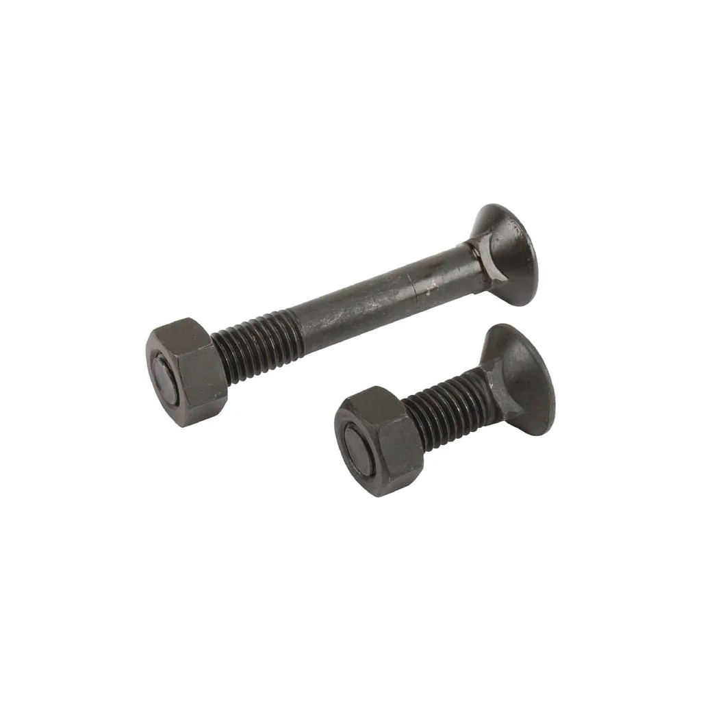 Set șuruburi plug cu gât pătrat și piuliță M12x40mm VK 1 buc. M12x85mm VK 1 buc.