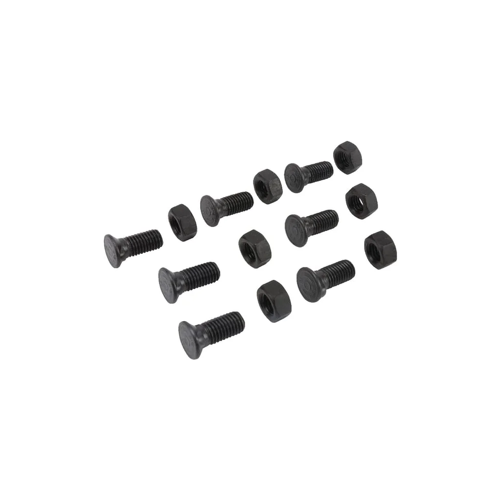 Set șuruburi plug cu umeri și piuliță M12x30mm CO 7 buc.