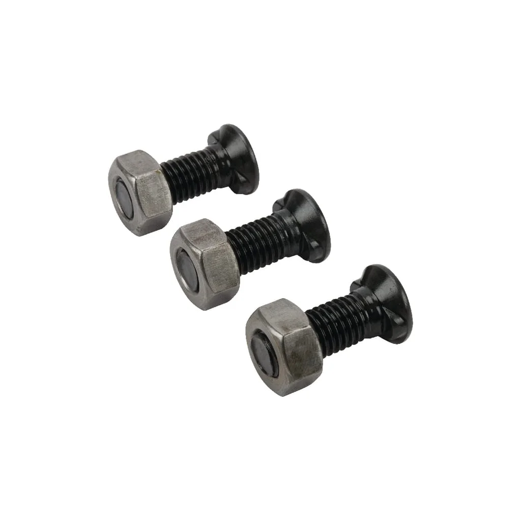 Set șuruburi plug cu umeri și piuliță M12x35mm CO 3 buc.