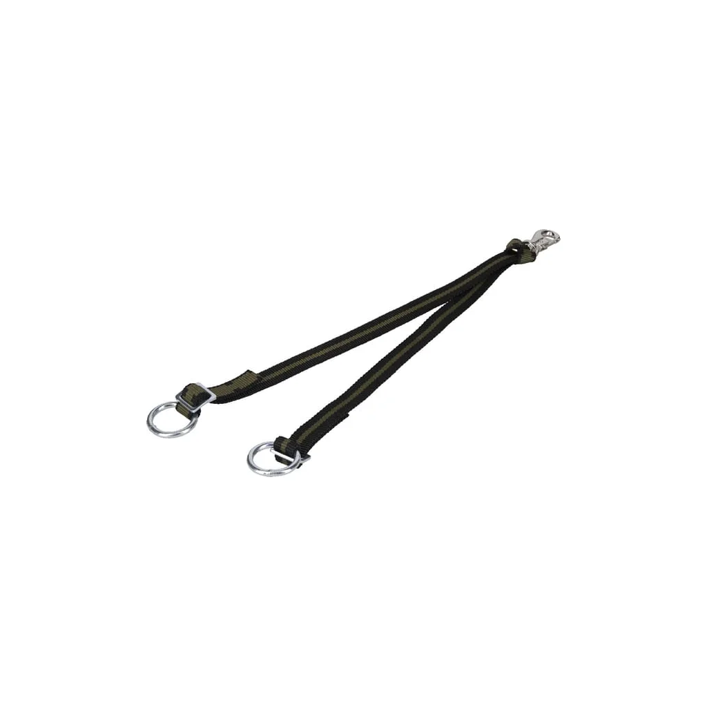 Floor belt double, 75cm with spring hook