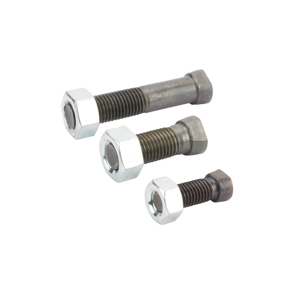 Set șuruburi plug cap conic cu piuliță M12x38mm C2F 1 buc. M16x50mm C1F 1 buc.