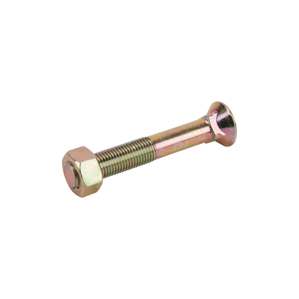Șurub plug cu gât pătrat și piuliță 7/16"x75mm