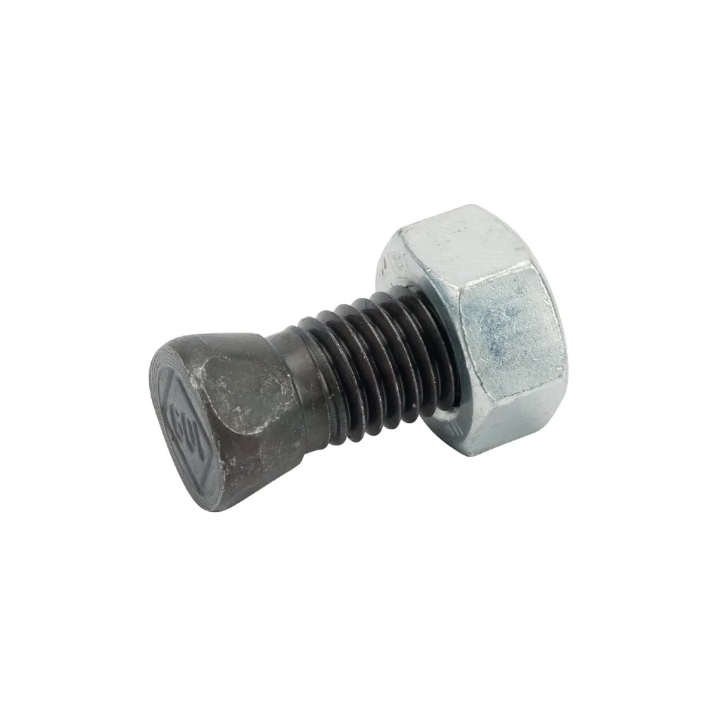 Șurub plug cap conic cu piuliță M12x32mm C4F