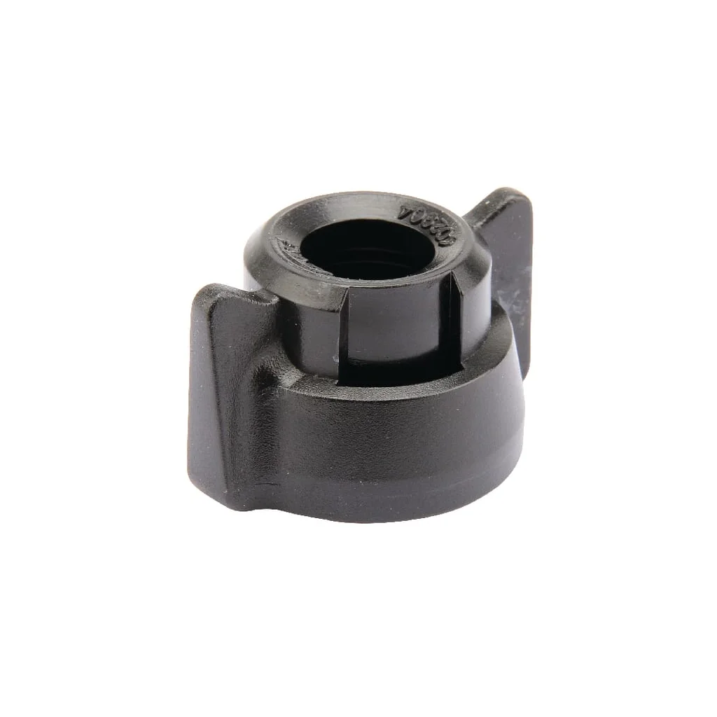 Capac duză, negru, D=13mm