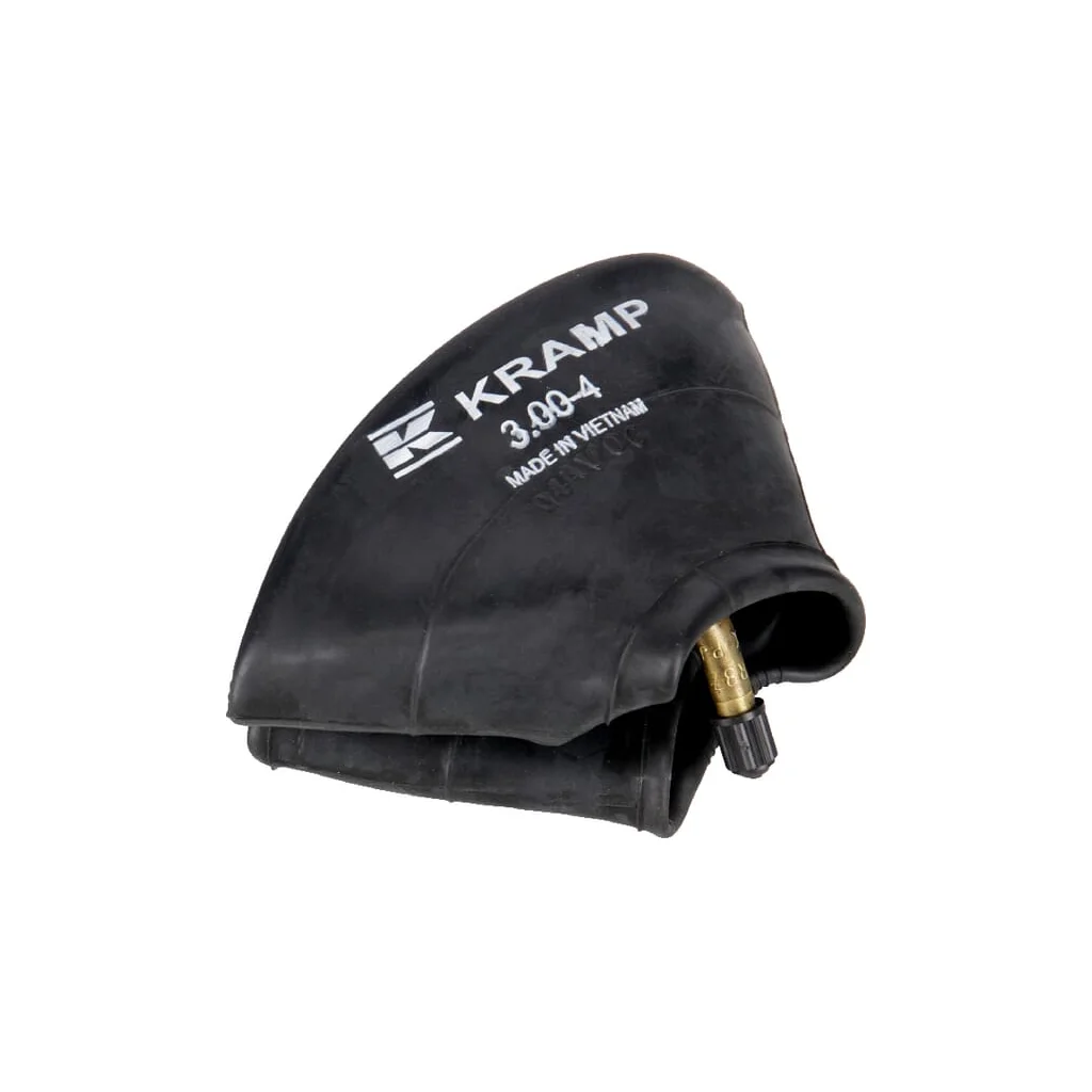 Cameră anvelopă pentru jantă diametru 4" 3.00-4 / 4.00-4 cu valvă curbată 90° TR87
