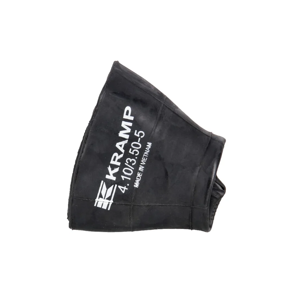 Cameră anvelopă pentru jantă diametru 5" 410/350-5 cu valvă curbată 90° TR87