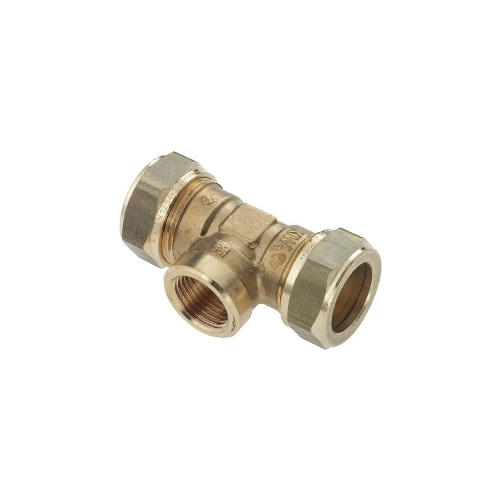 Racord T 22mmx1/2 "x22mm