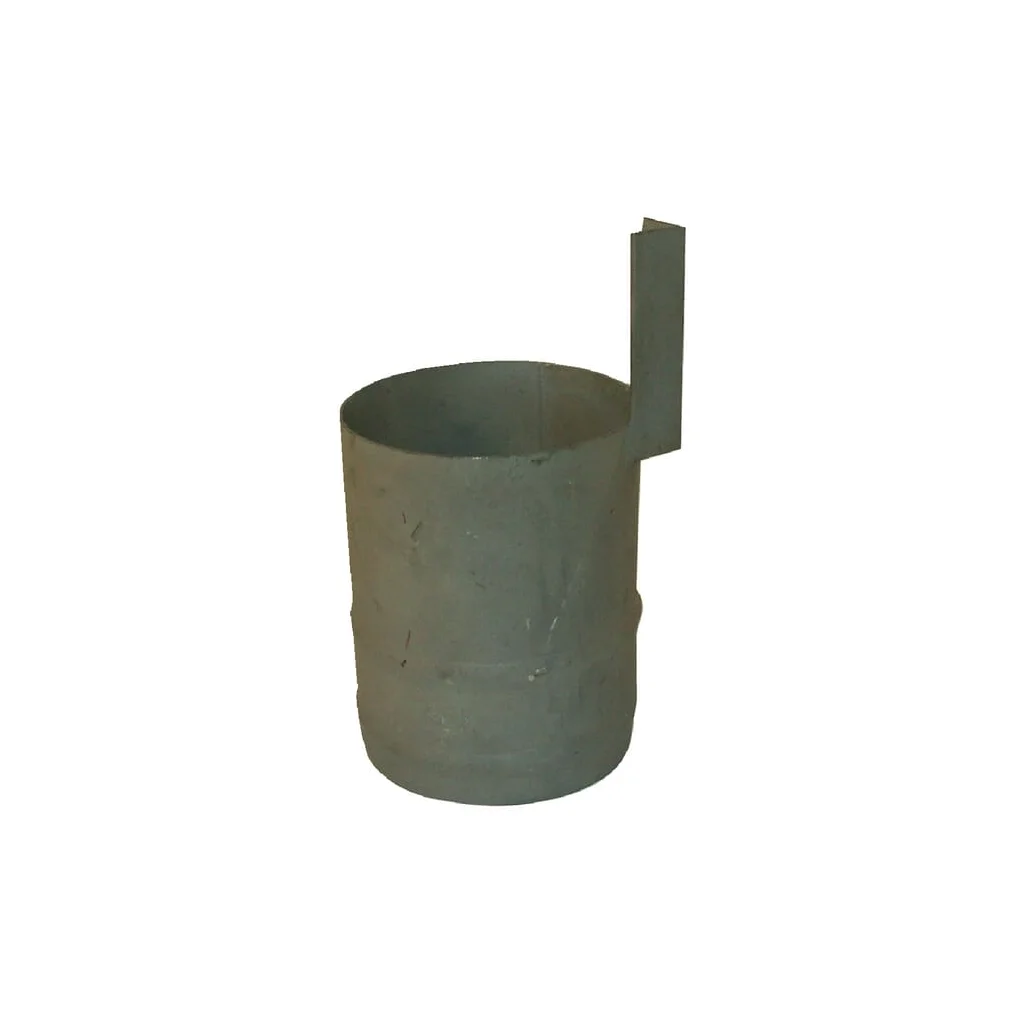 Capăt furtun de aspirație, 8", galvanizat