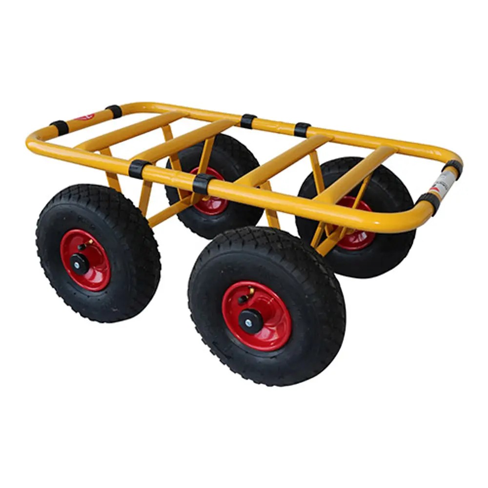 Cărucior industrial pentru plăci și materiale voluminoase TD 300-4W - pentru construcții, depozit, fabrică, logistică și atelier