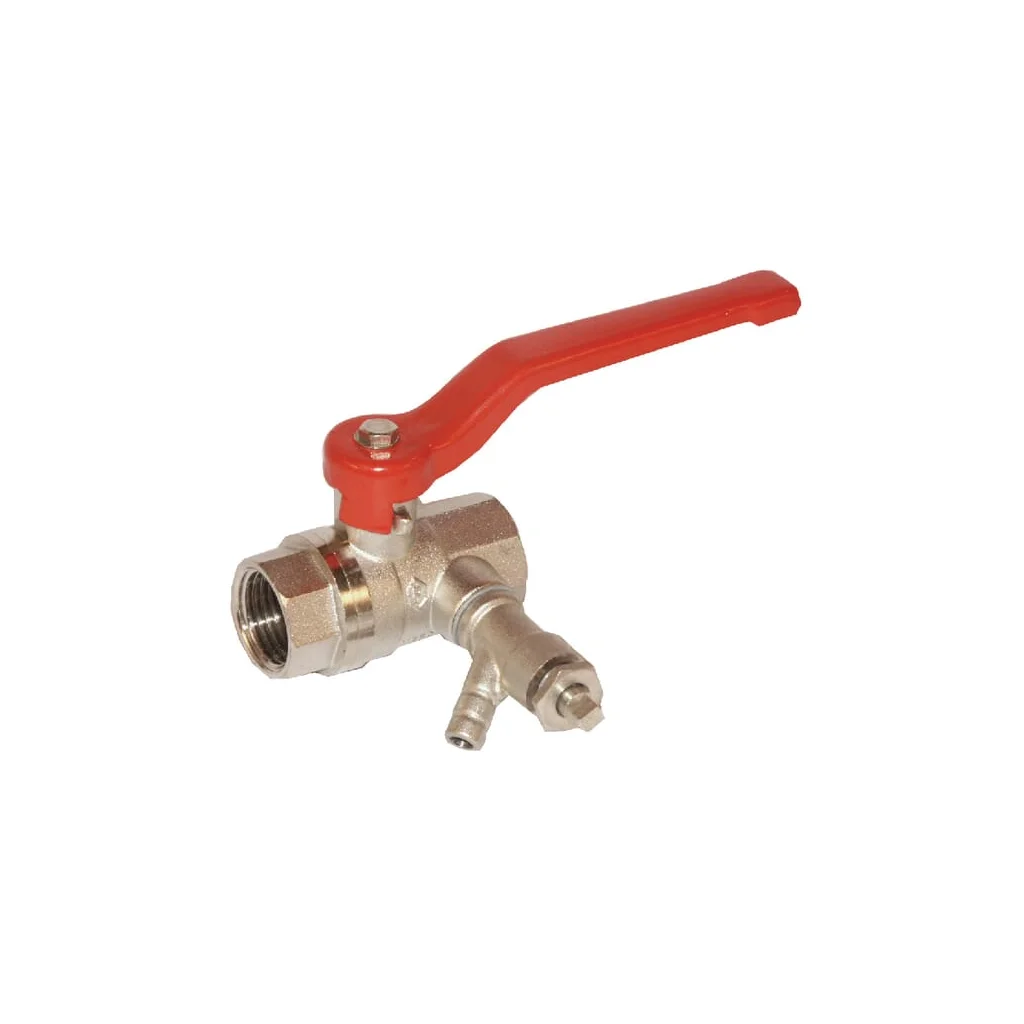 Robinet cu bilă+golire 1/2"
