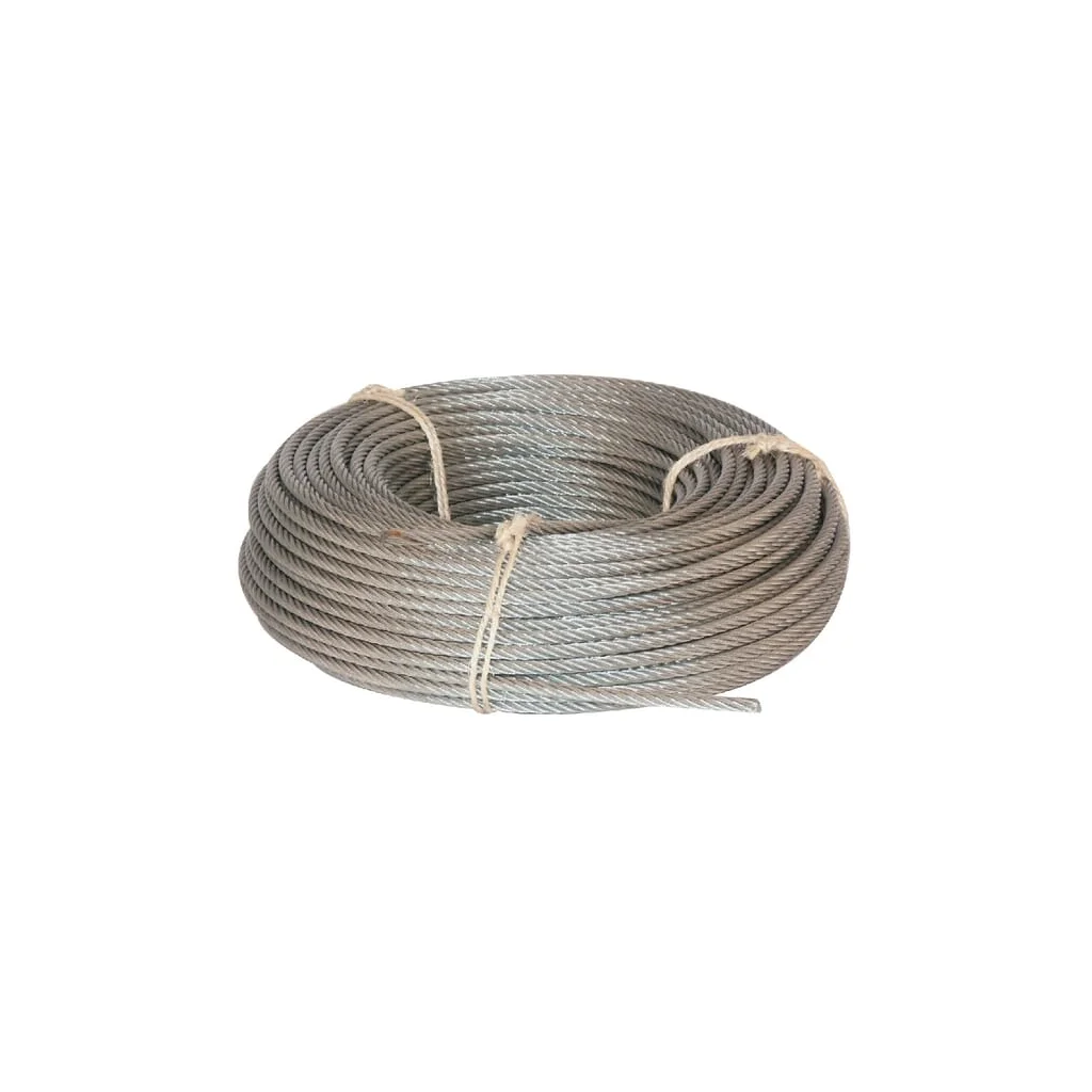 Cablu de oțel zincat 6mm 30m