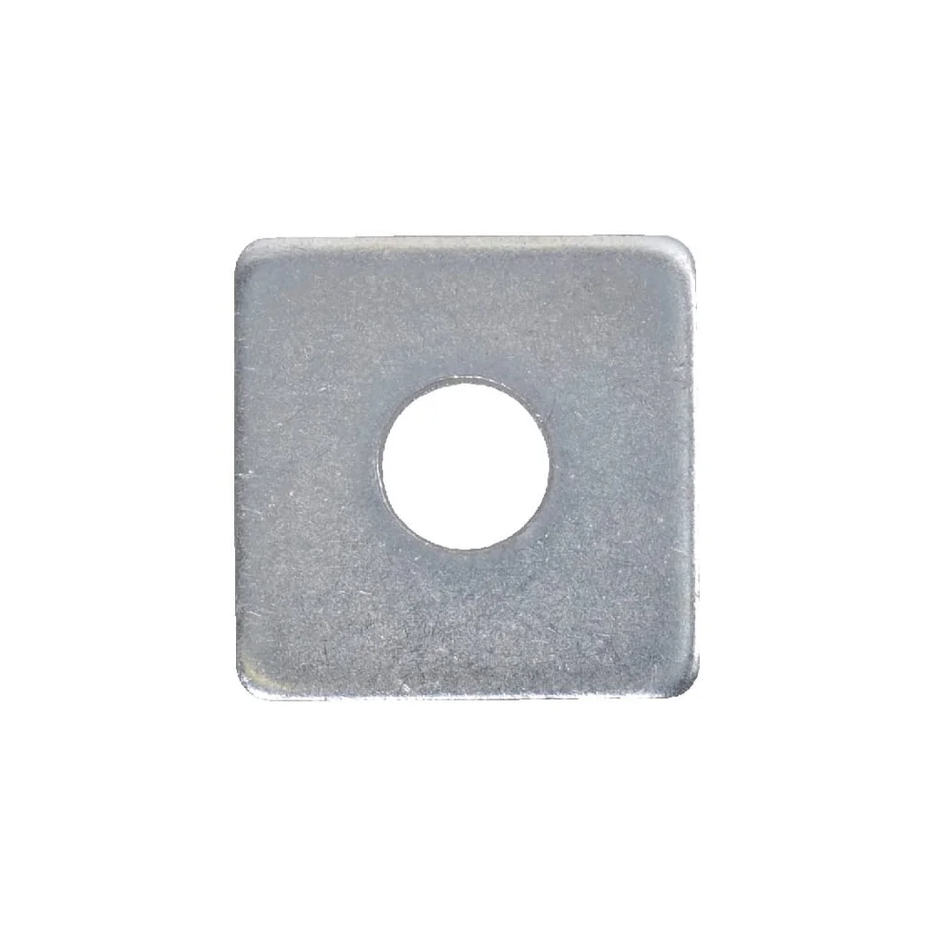 Șaibă pătrată M12x40x4mm, oțel galvanizat termic