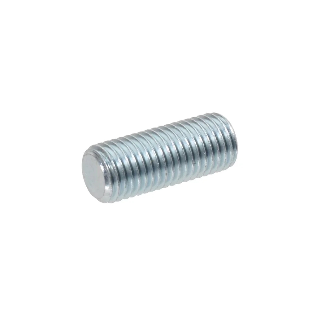 Știft filetat orificiu hexagonal cu vârf plat DIN913 M16x2x40mm oțel placat cu zinc