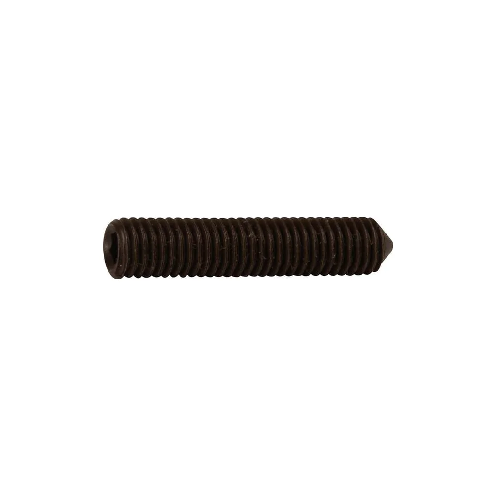 Știft filetat orificiu hexagonal cu vârf conic DIN914 M4x0,7x20mm