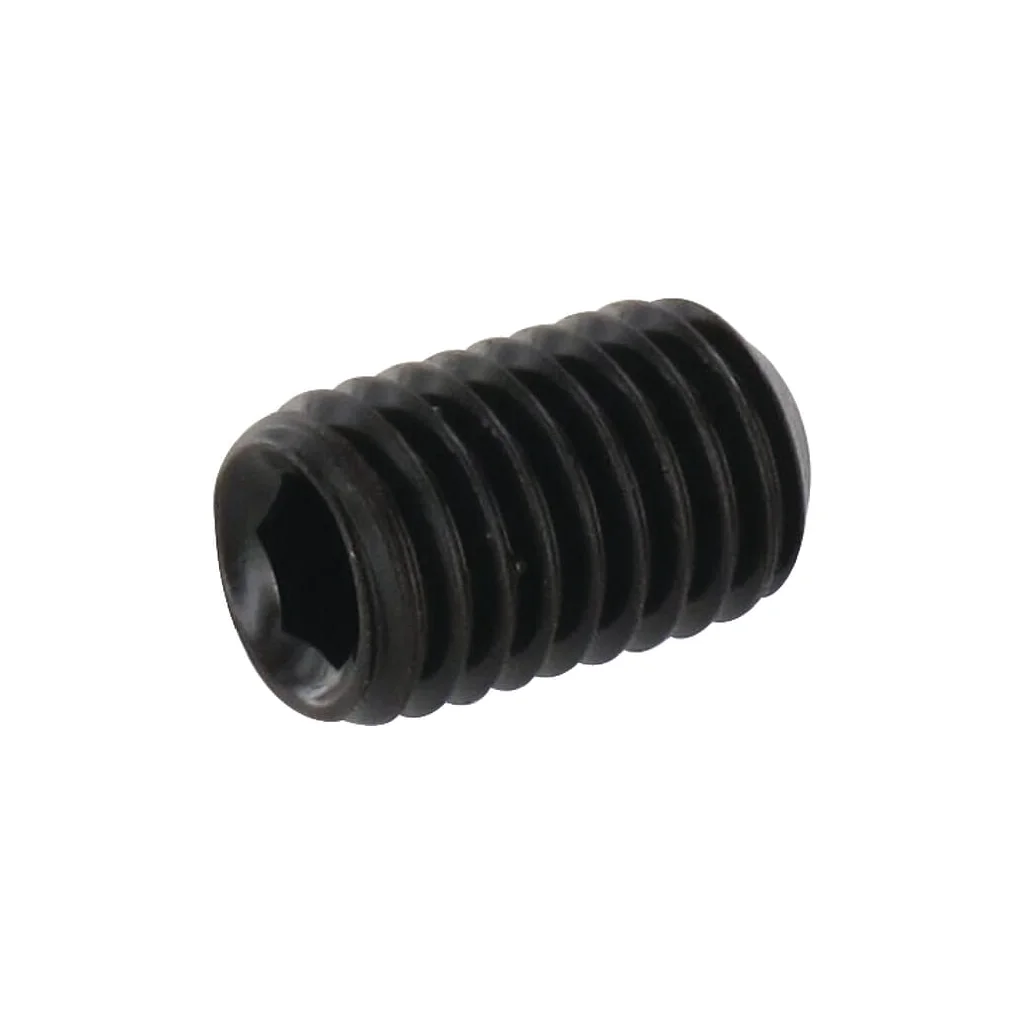 Știft filetat orificiu hexagonal cu vârf cupă DIN916 M10x1,5x16mm oțel brunat grupa 45H 25 buc.