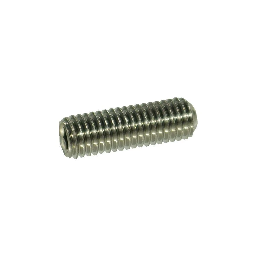 Știft filetat orificiu hexagonal cu vârf cupă DIN916 ISO4029 M6x1mm / 30mm oțel inoxidabil A2