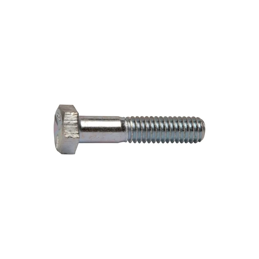 Șurub cap hexagonal DIN931 3 / 8" 83mm filet 25mm oțel placat cu zinc grupa 8.8