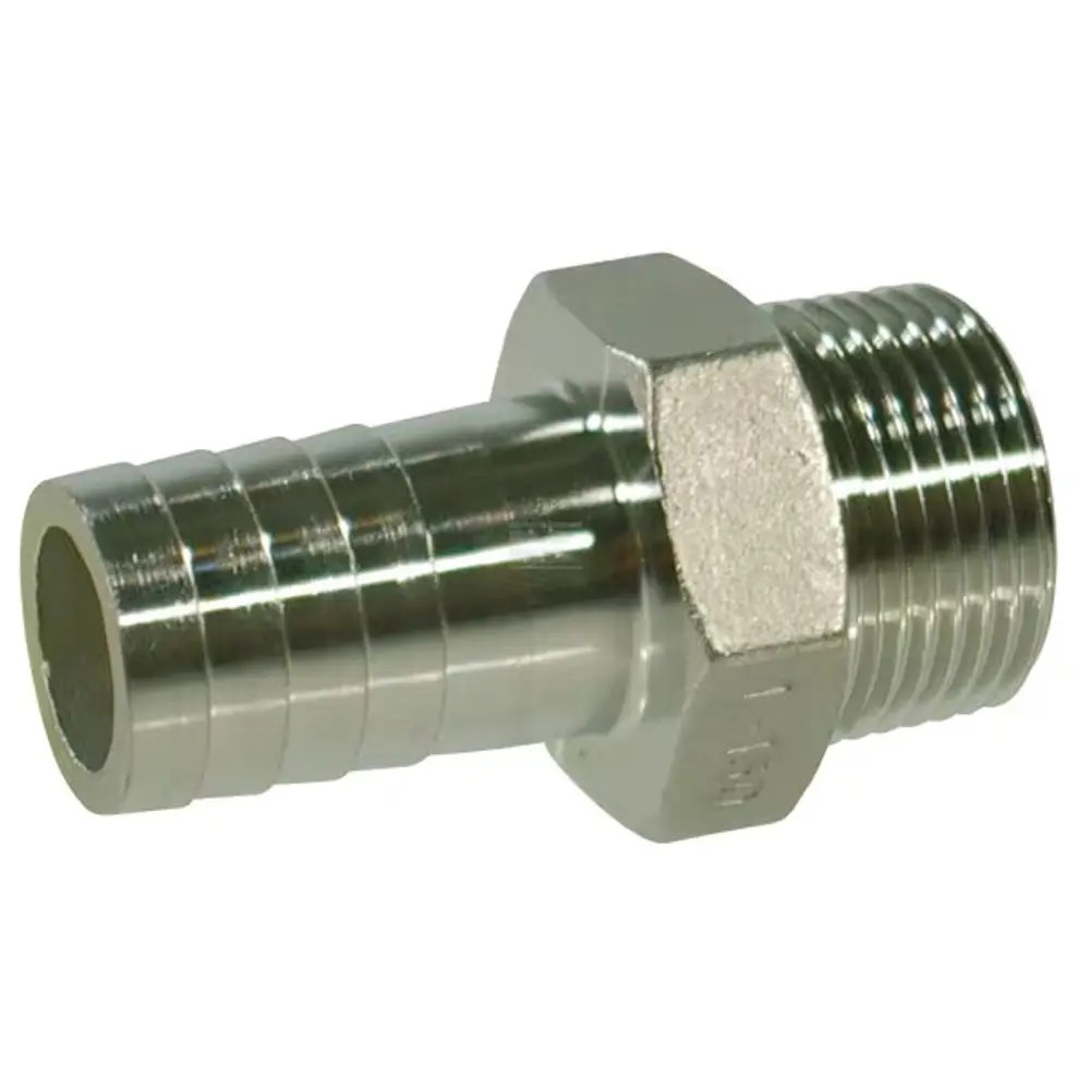 Racord furtun V2A din oțel inoxidabil Ø25 mm × filet exterior 1″