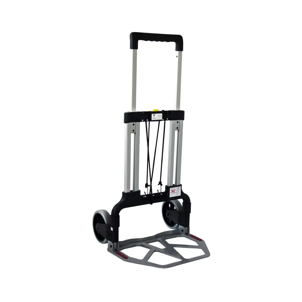 Cărucior de bagaje pliabil din aluminiu ALU 125 - pentru depozit, transport, hobby